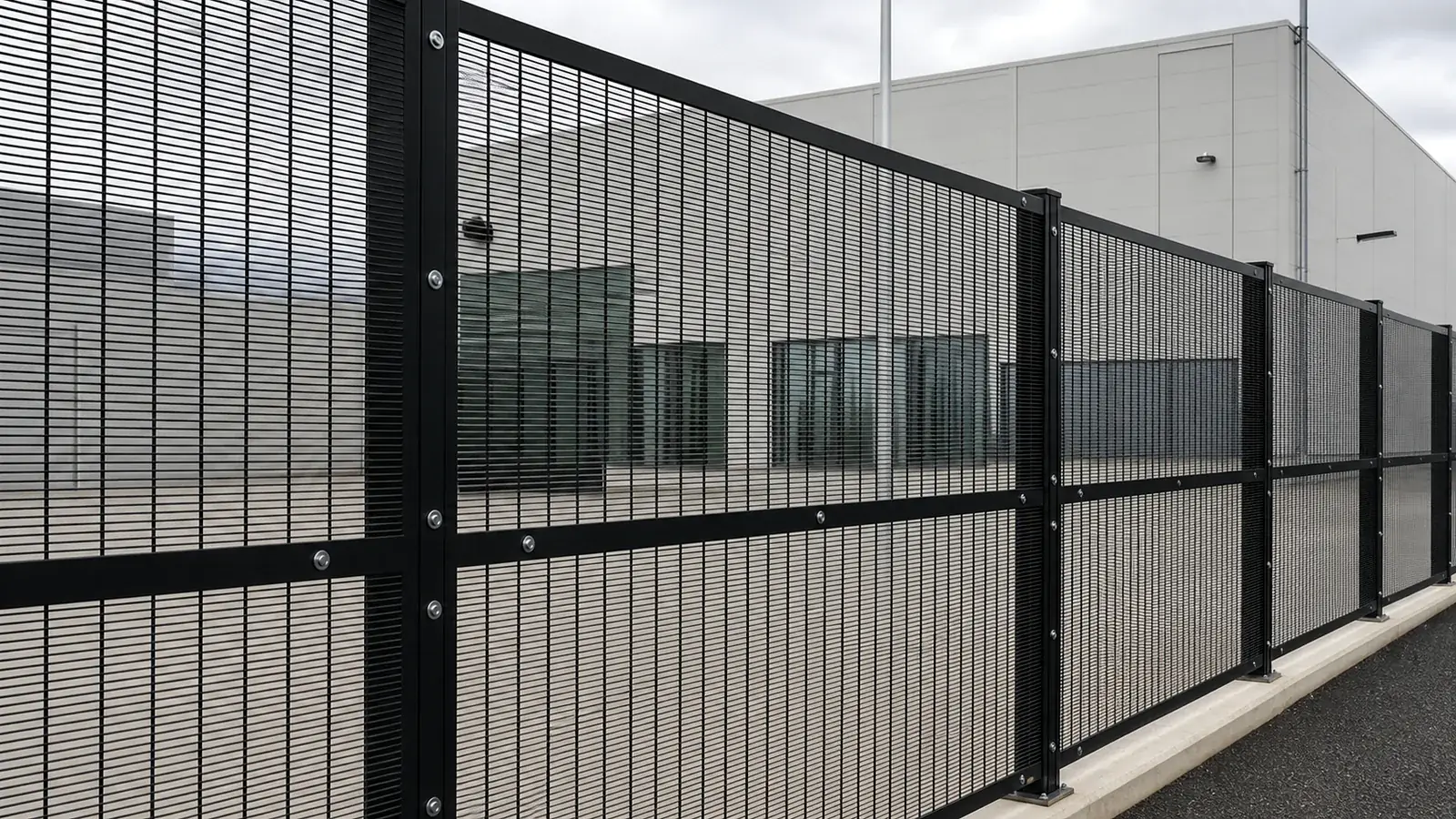 358 anti climb fence installed for high security perimeter selection guide