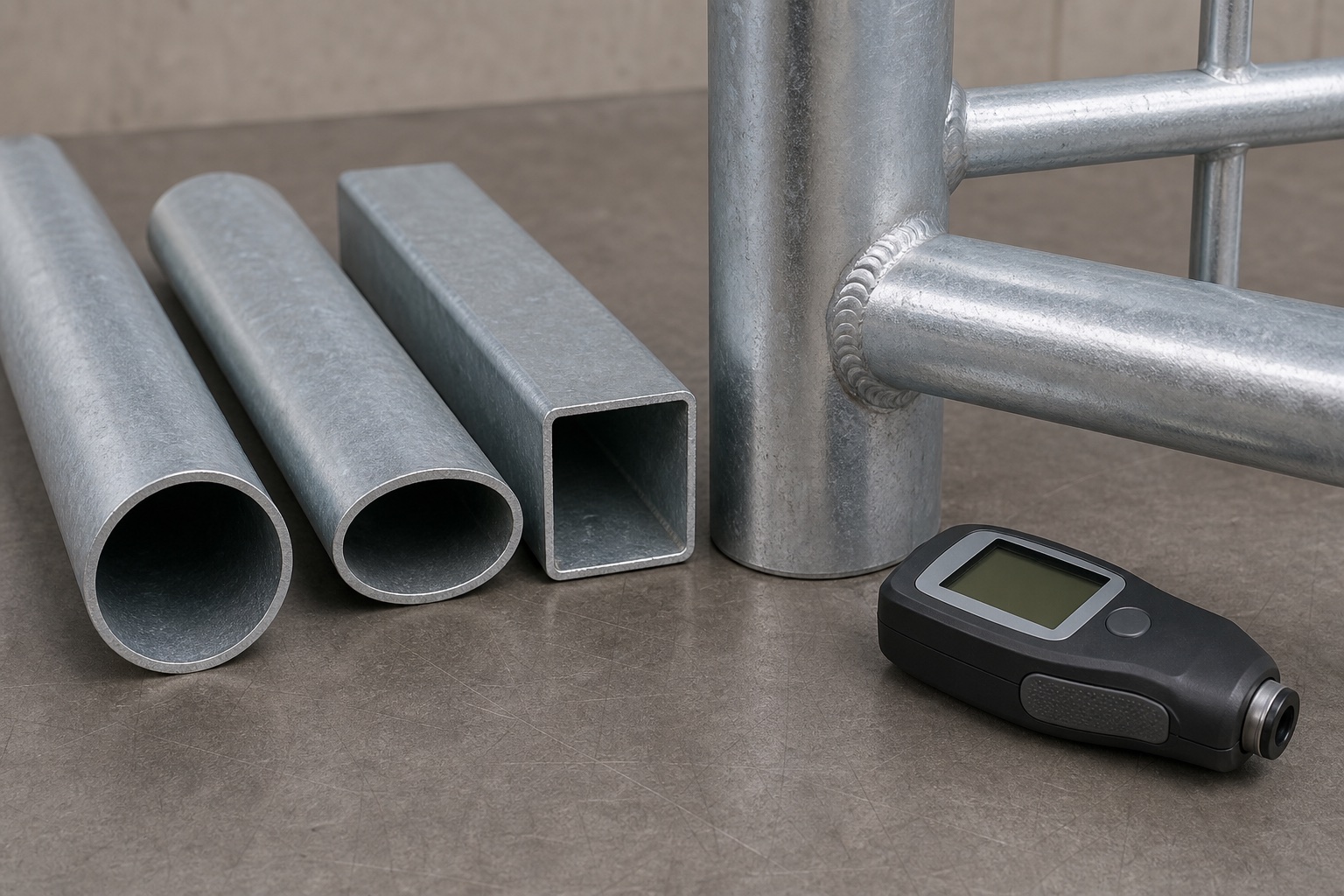 galvanized livestock panel tube profiles weld and coating inspection reference