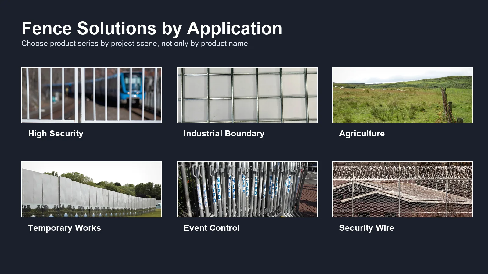 Highway Infrastructure wire mesh fence application solution